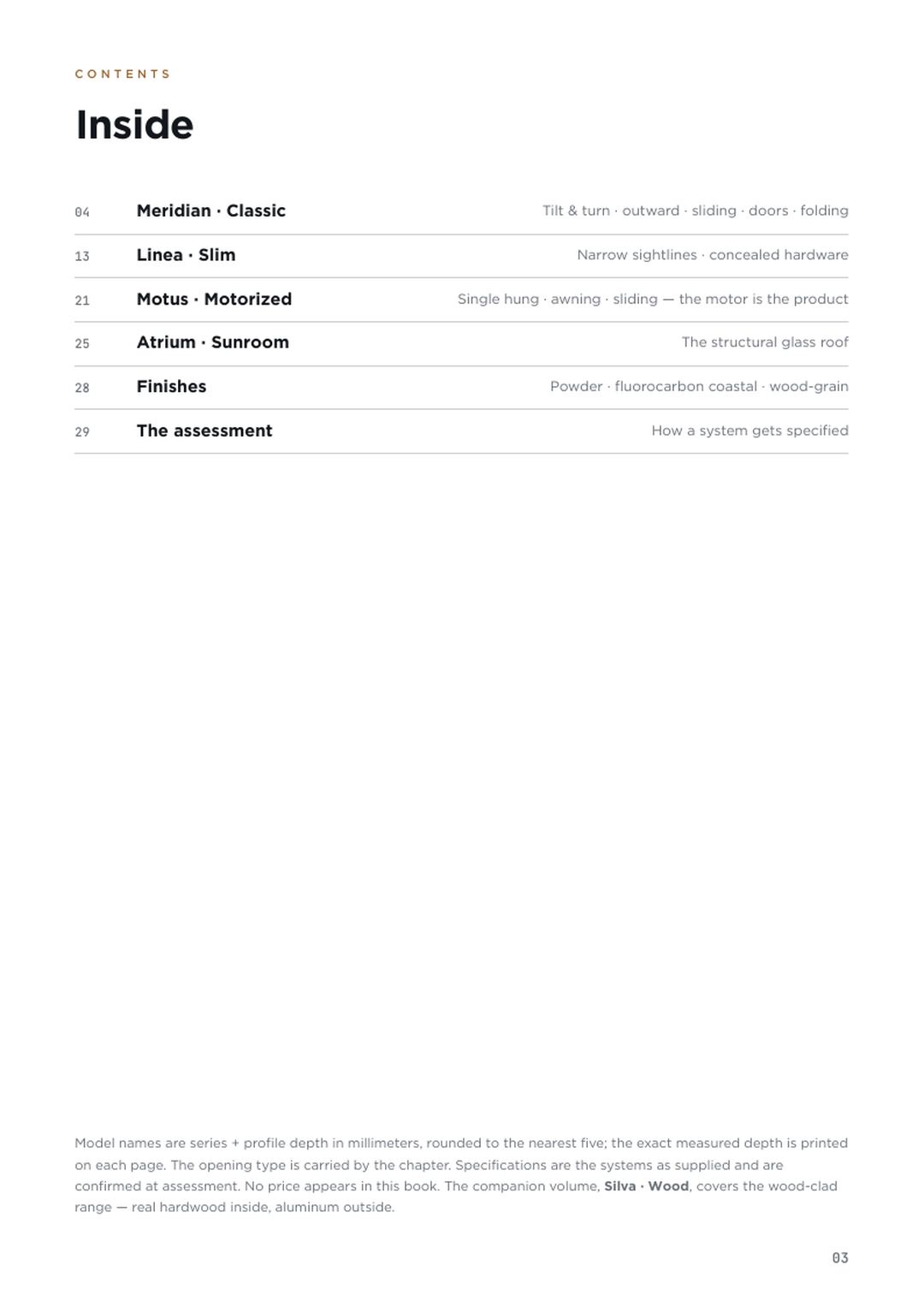 Aluminum Window & Door Systems — page 3