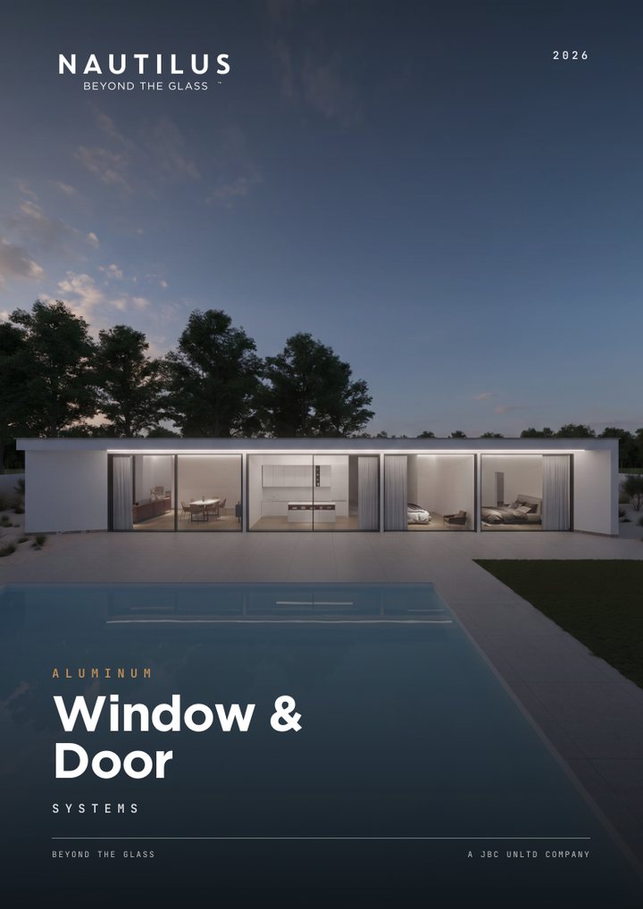 Aluminum Window & Door Systems — catalogue cover
