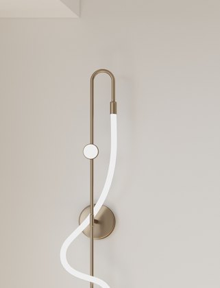 Blue-gray wood interior finish