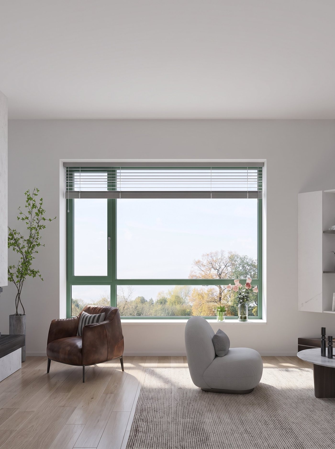 Silva-85 Tilt & turn window
